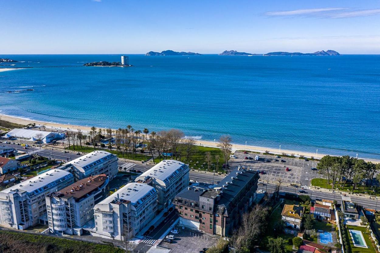 Samil Apartment, Primera Linea De Playa Con Wifi Y Garaje Comarca de Comarca de Vigo Buitenkant foto