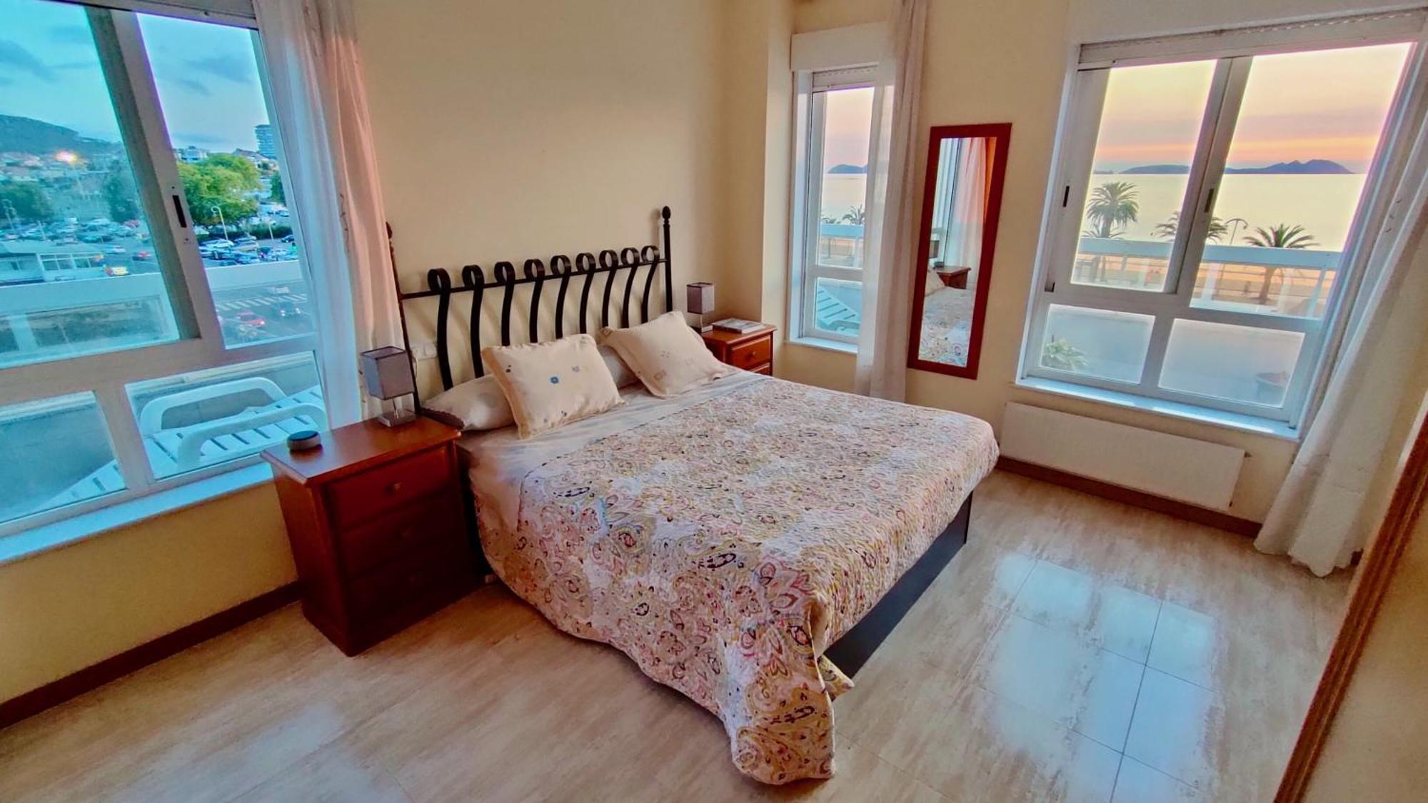 Samil Apartment, Primera Linea De Playa Con Wifi Y Garaje Comarca de Comarca de Vigo Buitenkant foto