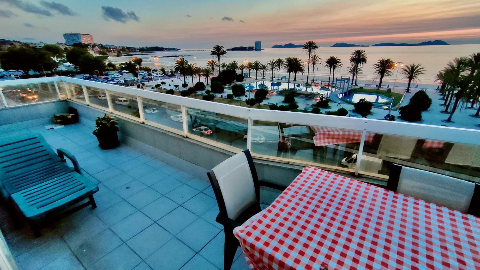 Samil Apartment, Primera Linea De Playa Con Wifi Y Garaje Comarca de Comarca de Vigo Buitenkant foto